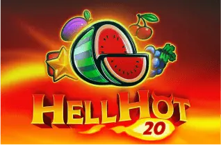 Logo do Caça-Níqueis do Pin Up Casino Hell Hot